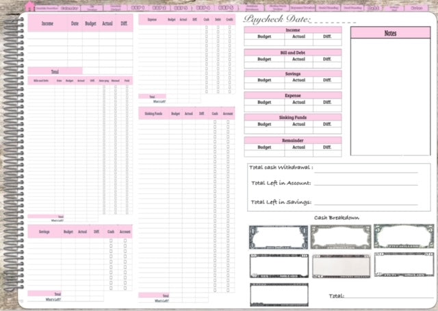 Love Finance Digital Budget Planner