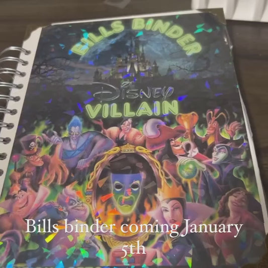 Bills Binder