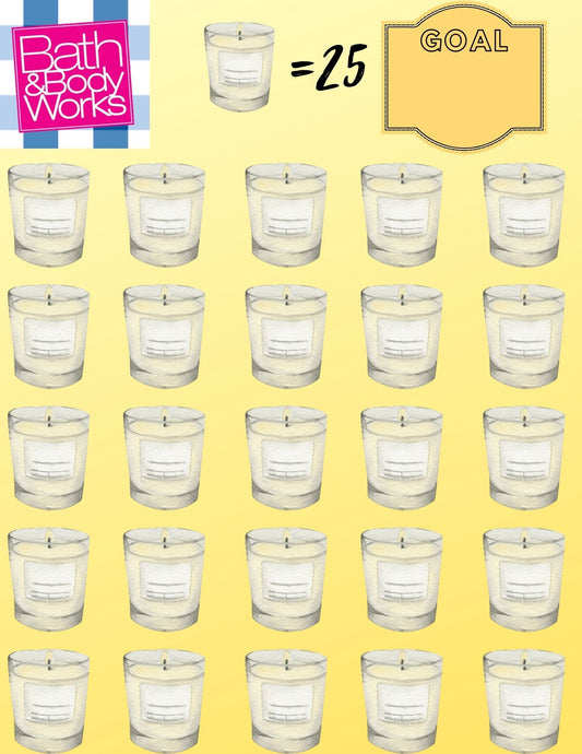 Bath and body Candle