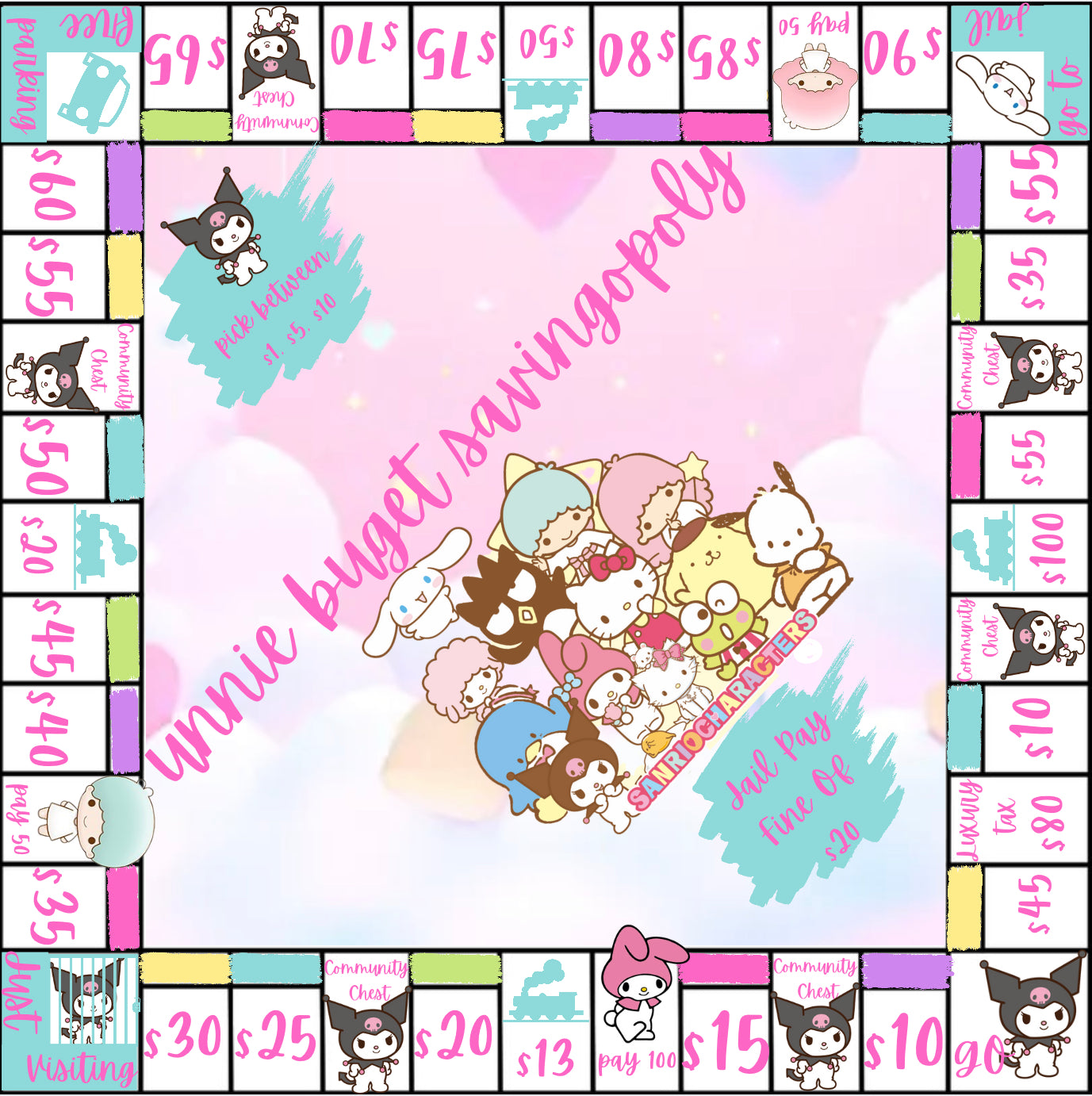 Saveopoly Sanrio