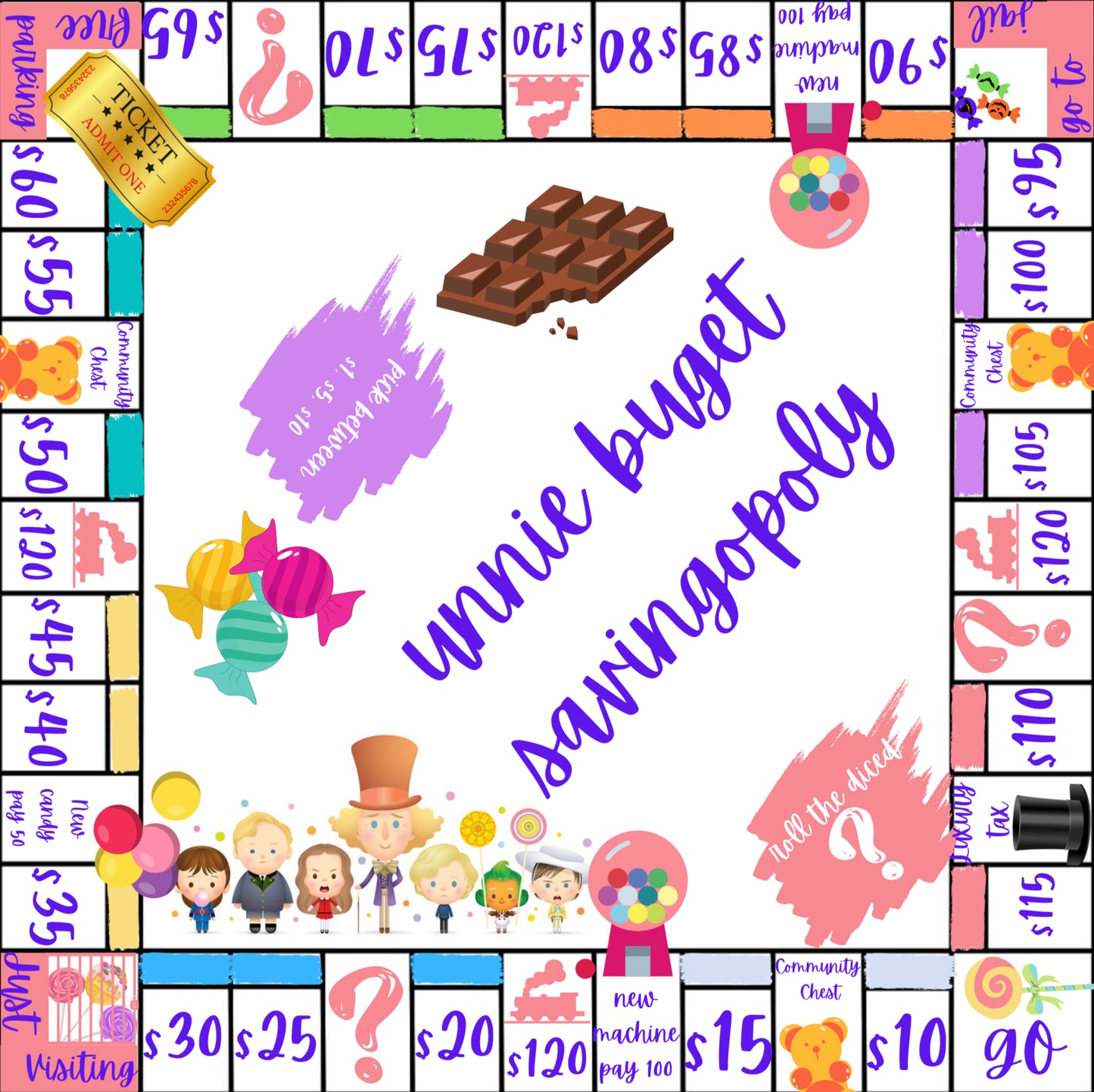 Willy Wonka Saveopoly