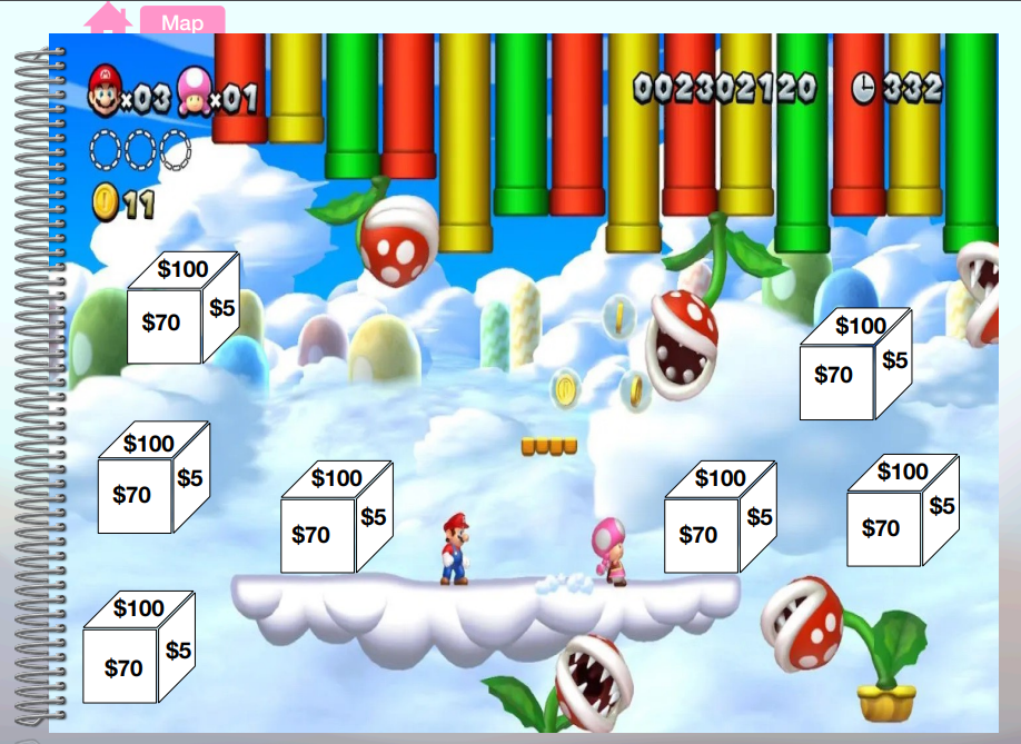 Mario Savings Challenge